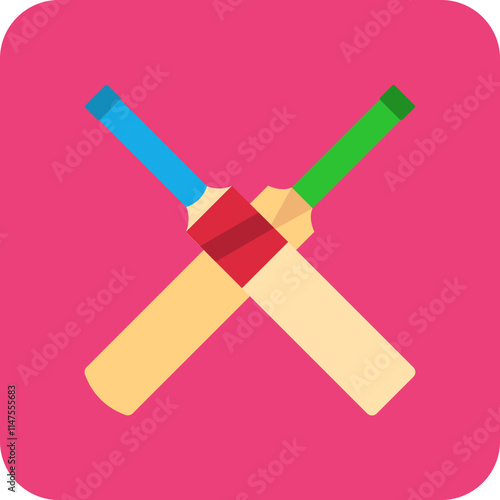 Cricket bat Icon