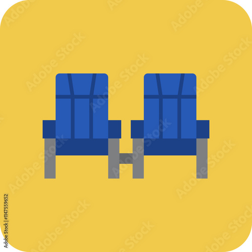 Cinema seats Icon