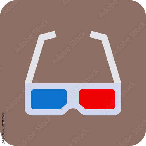 3d glasses Icon