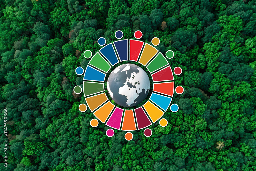custom made wallpaper toronto digitalGlobal Sustainable Development Goals (SDG) for a Globe Greener Future