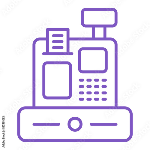 Cashier Machine Icon