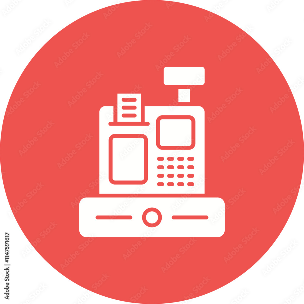 Cashier Machine Icon