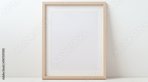 wooden frame on a wall