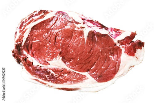 Beef steak png sticker, transparent background photo