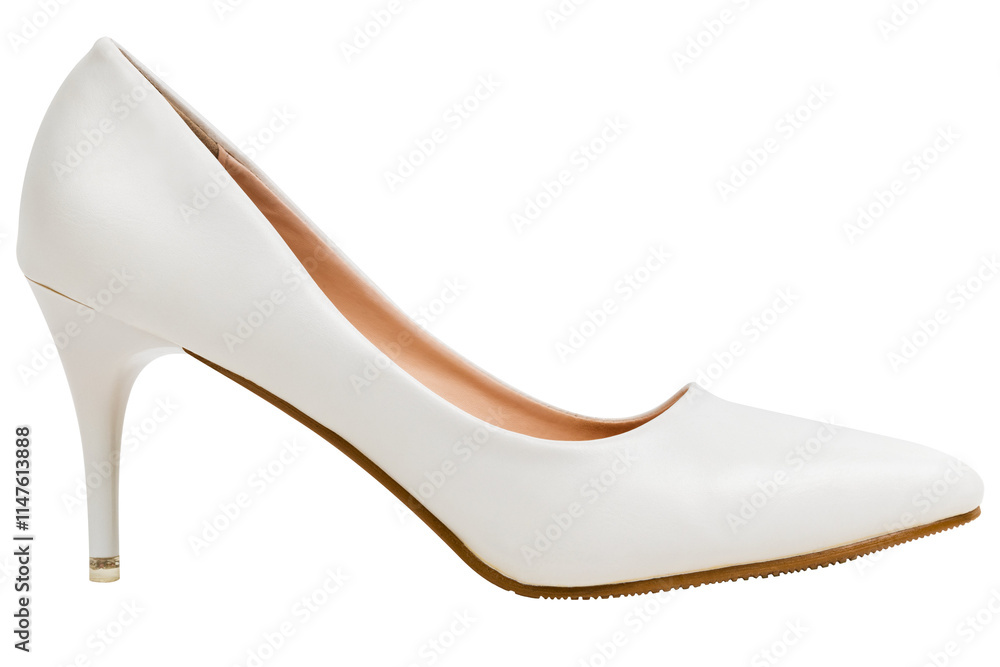 Png white high heels mockup women's shoes fashion Png white high heels mockup women's shoes fashion