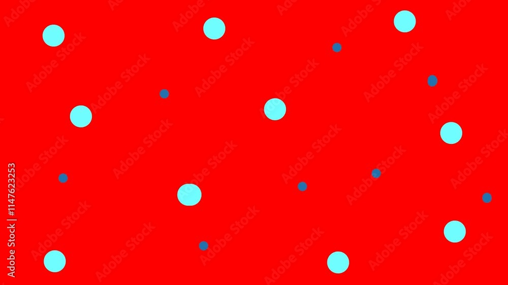 Snow is falling or snowflakes are moving against a rich red background. Snow is falling or snowflakes are moving against a rich red background.