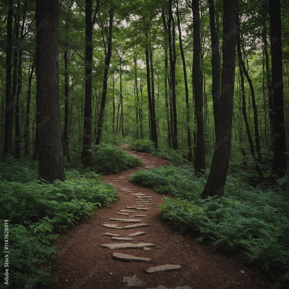 path in the forest path in the forest