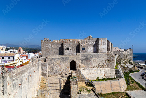 Tarifa Castle from the 11th century. Cadiz, Andalusia, Spain. photo