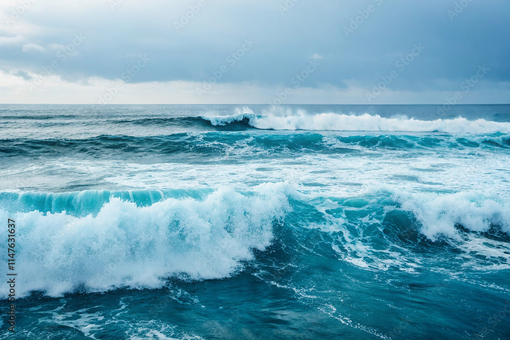 Backgrounds of water from the ocean with waves Backgrounds of water from the ocean with waves