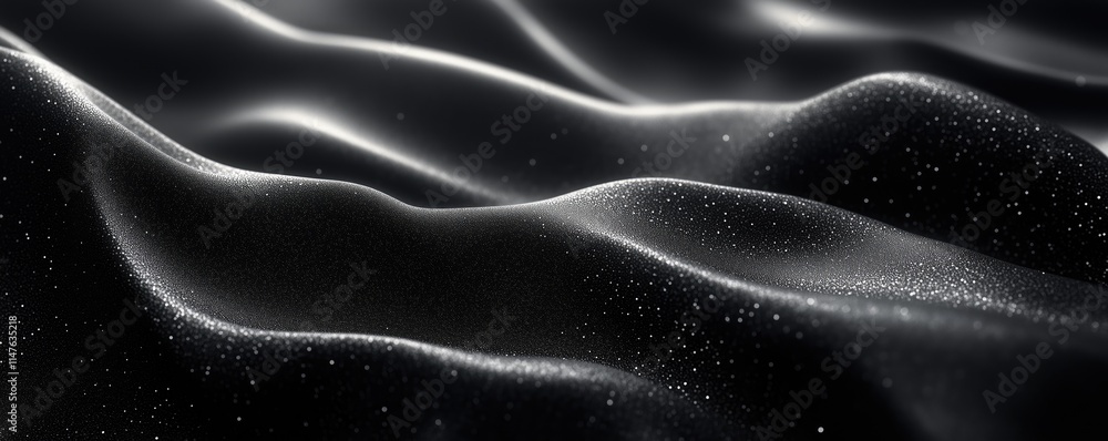 Abstract Black and White Dune Waves, Greyscale Wallpaper Design, Minimalist Digital Backdrop and Modern Banner Background Abstract Black and White Dune Waves, Greyscale Wallpaper Design, Minimalist Digital Backdrop and Modern Banner Background