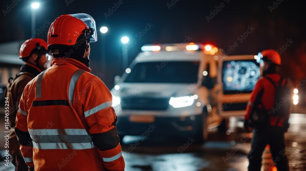 Nighttime Emergency Response Action with Medical Personnel and Ambulance in Urban Environment Nighttime Emergency Response Action with Medical Personnel and Ambulance in Urban Environment