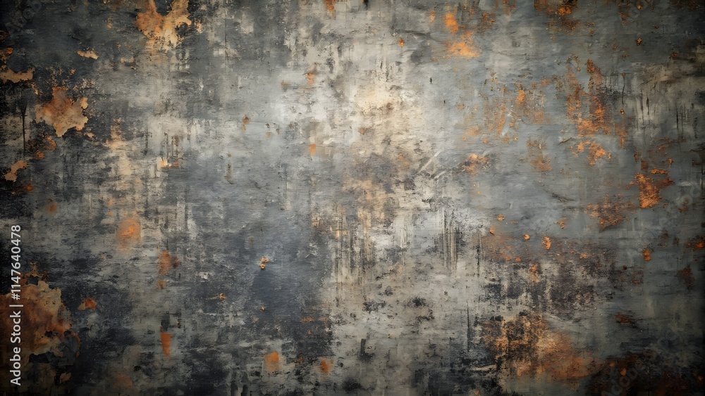 Obraz premium grunge texture dark gray background