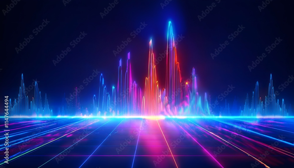 Future Consumer and technology concept: AI in finance, digital currency interface with glowing graphs. Future Consumer and technology concept: AI in finance, digital currency interface with glowing graphs.