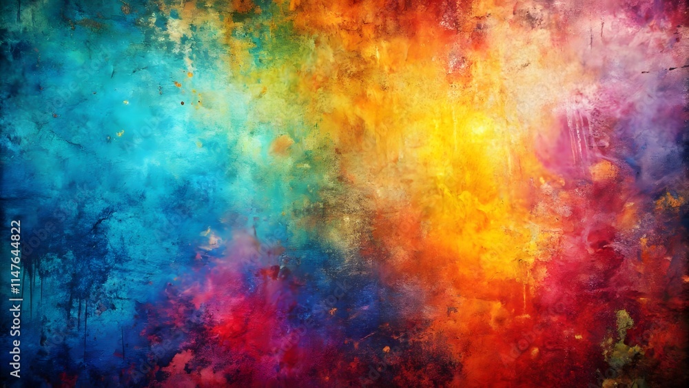 Fototapeta premium abstract watercolor rainbow background