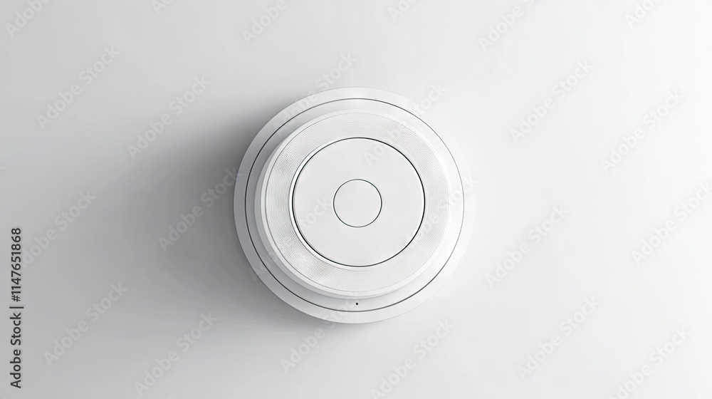 White smoke alarm designed with embedded faded buttons to reduce false alarms while aiding emergency services in locating an apartment quickly in case of a fire. Plenty of copy space available. White smoke alarm designed with embedded faded buttons to reduce false alarms while aiding emergency services in locating an apartment quickly in case of a fire. Plenty of copy space available.