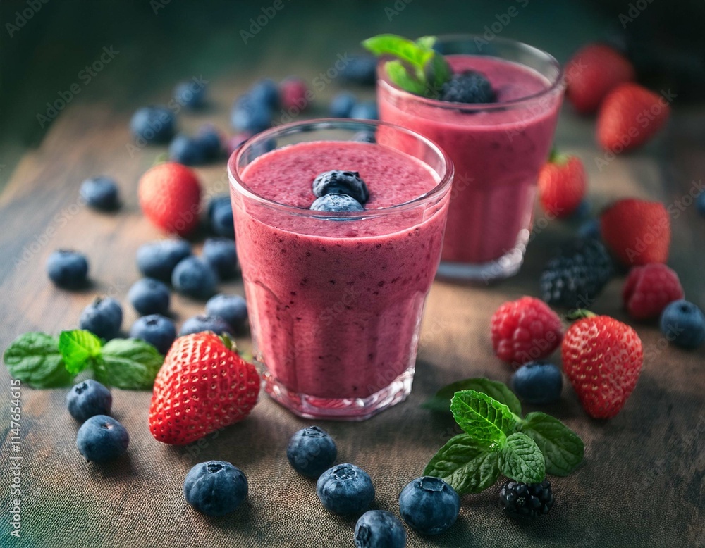 Binary Berry Smoothie Binary Berry Smoothie