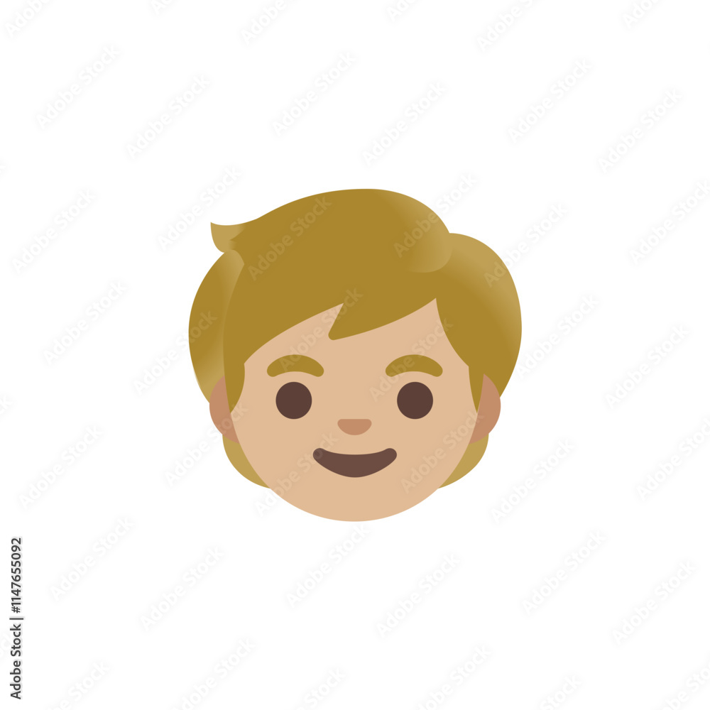 Fototapeta premium Boy Emoji 