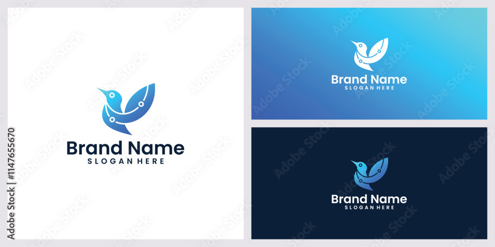 bird logo technology bird logo technology