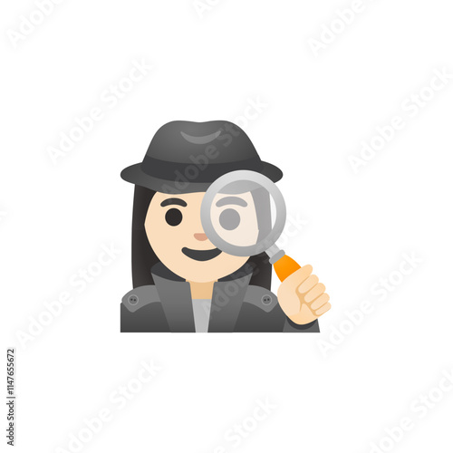 Female Detective Emoji
