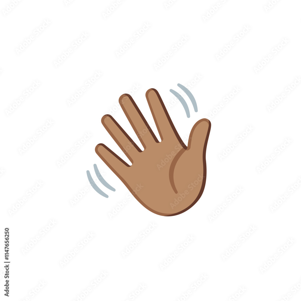 Obraz premium Waving Hand 