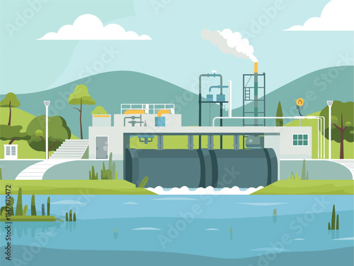 Wastewater Treatment Plant: Sustainable Energy through Advanced Technologies