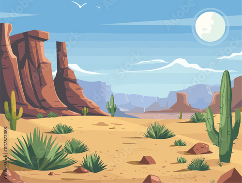 Animated Desert Adventure: Embark on an Epic Journey through Arid Landscapes and Discover Hidden Treasures