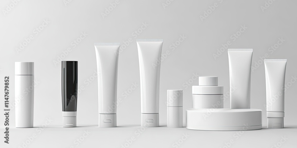 Blank cosmetics packs and tubes are ideal for brands seeking customizable packaging solutions. These blank cosmetics packs and tubes provide versatility and style for any beauty product.