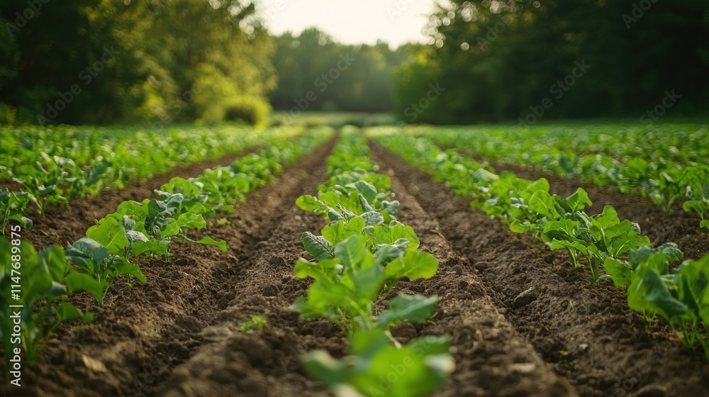 Obraz premium Cutting-Edge AI Farming: Humans and Drones Analyzing Crop Health for Maximum Yield