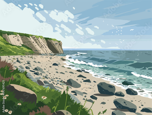 Wave-Cut Platforms: Coastal Landscapes Sculpted by Time and Tide