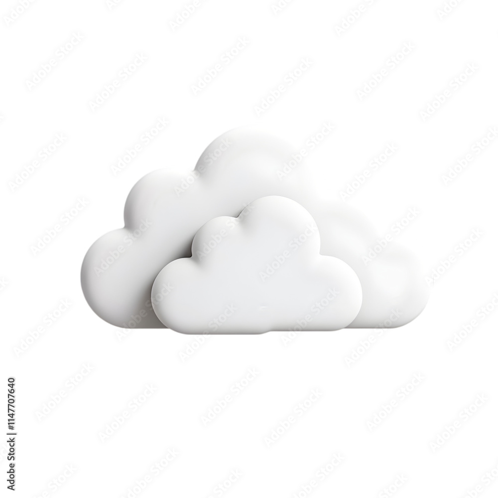 Stylized White Clouds for Weather, Nature, and Cloud Illustration Concepts.
Stylized White Clouds for Weather, Nature, and Cloud Illustration Concepts.