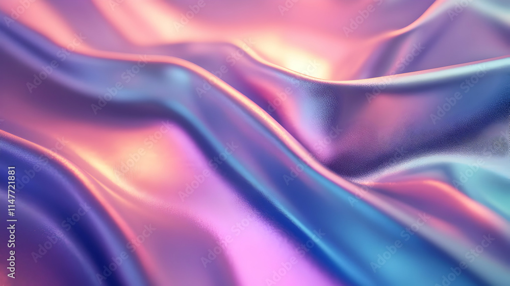 Obraz premium Abstract 3D Background Pastel Waves