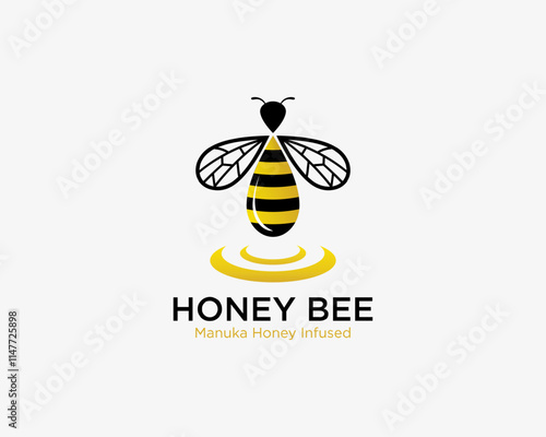 Honey bee logo