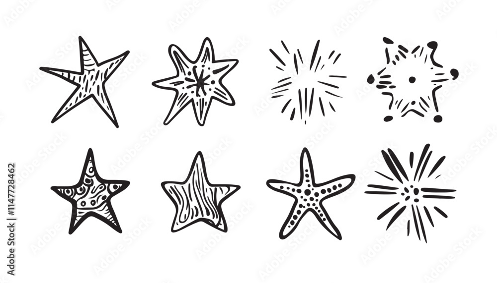 Minimal Star Drawings with Elegant Style Minimal Star Drawings with Elegant Style