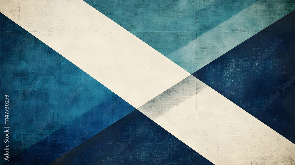 Abstract Blue and White Geometric Background Illustration Abstract Blue and White Geometric Background Illustration
