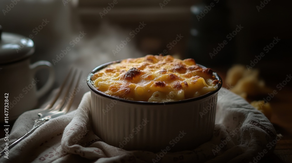 Creamy Baked Macaroni and Cheese with Golden Cheese Crust Creamy Baked Macaroni and Cheese with Golden Cheese Crust