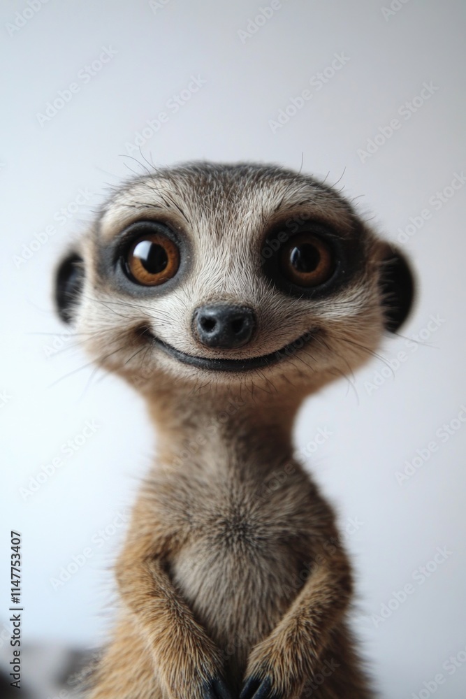 Small mammal with large eyes Small mammal with large eyes