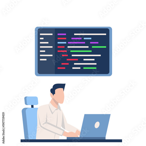 Programmer Illustration