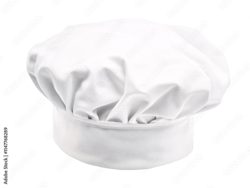 White Chef's Hat with Gathered Top White Chef's Hat with Gathered Top