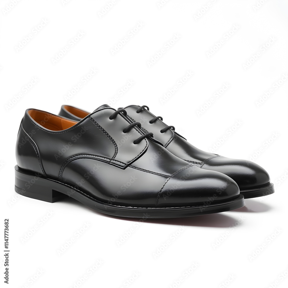 Male shoes isolated on white background. Male shoes isolated on white background.