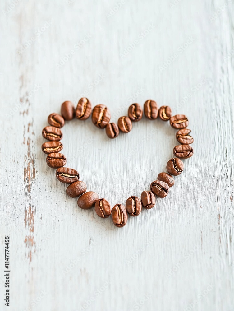 Heart-Shaped Coffee Beans: Love for Coffee Heart-Shaped Coffee Beans: Love for Coffee
