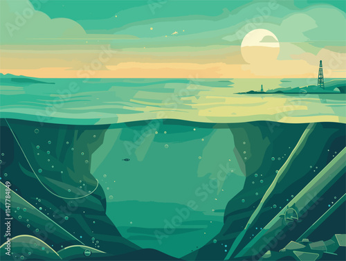 Invisible Ocean Networks: Submarine Cables Connecting the World's Data