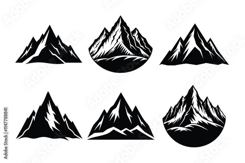 set of mountain