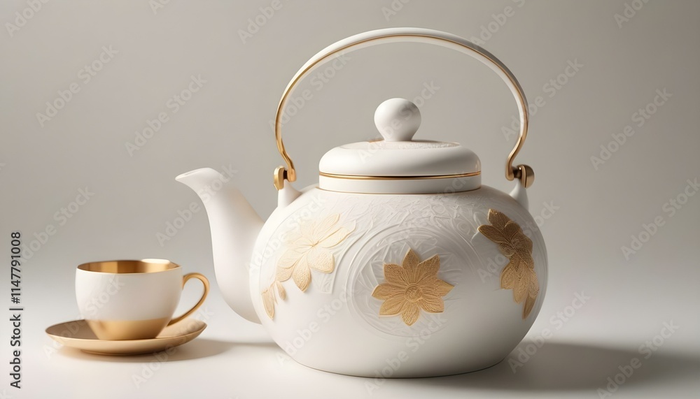 teapot and cup teapot and cup