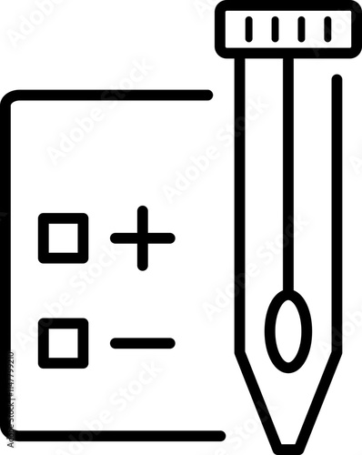 PCR Test Icon