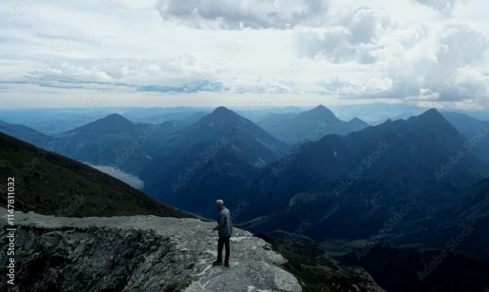 adventurous mountain path: man's exploration of the heights adventurous mountain path: man's exploration of the heights
