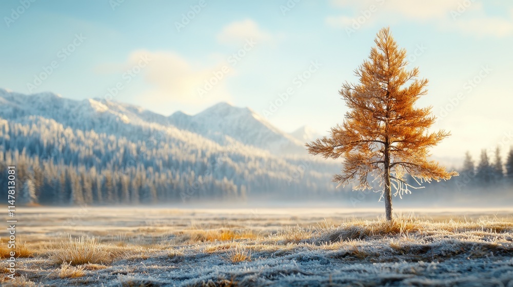 The crisp air carries the faint scent of pine, as frost glistens on every surface, turning the world into a shimmering, silver wonderland. The crisp air carries the faint scent of pine, as frost glistens on every surface, turning the world into a shimmering, silver wonderland.