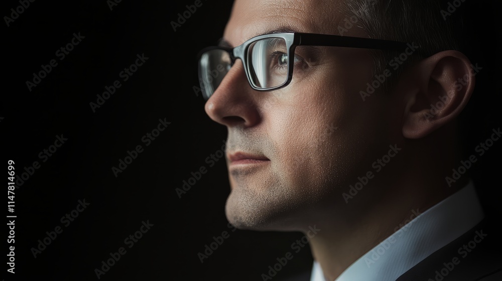A man wearing glasses is looking at the camera A man wearing glasses is looking at the camera