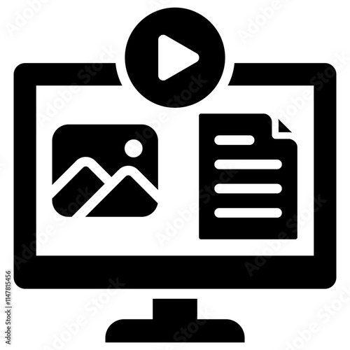 Digital Content Icon