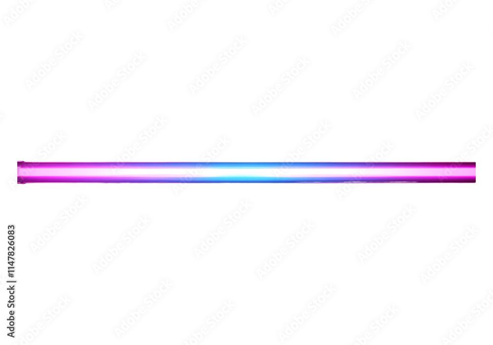 Neon laser line. Transparent background .Isolated PNG Neon laser line. Transparent background .Isolated PNG