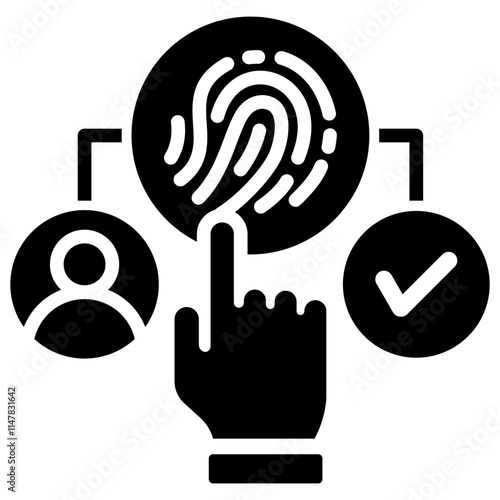 Biometric Authentication Icon